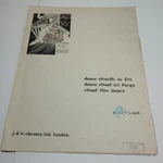 Danse Rituelle Du Feu Ritual Fire Dance 1921 Sheet Music Manuel De Falla S39. Fixed Price $15.69.