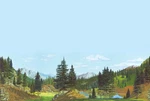 Walthers Scenemaster Background 24 X 36IN 60 90CM Instant Hor 949-702. Fixed Price $23.98.