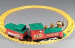Take One Santa Express Train Caboose & Track Pieces Item 6043. Fixed Price $10.00.