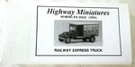 Highway Miniatures 360-214 Railway Express Truck. Fixed Price $14.95.