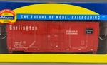 Athearn Ready-to-roll 76617 40 Hi-cube Box Car Cb&q #19856 HO6002. Fixed Price $19.38.