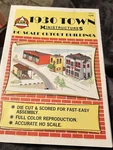 Ho Vintage Ahm - 1930 Town Ministructures. Fixed Price $18.95.