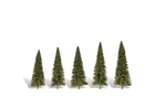 Woodland Scenics Classic Trees Built Forever Green 2-1/2 To 4IN Tall Pkg( TR3565. Fixed Price $15.98.