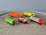 Micro Machines Transcontinental Freight Train Galoob 1989. Fixed Price $26.99.