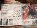 Kibri 9834B Scania Arctic Tanker Kit Partially Completed. Fixed Price $10.00.