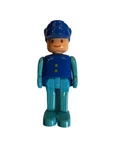 1988 Tomy Thailand Mini Police Figure. Fixed Price $9.99.