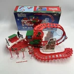 Christmas Train North Pole Express Kurt Adler Whistle Engine Set Read. Fixed Price $48.38.