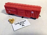 Vintage Gilbert Ho Great Northern #33818 Operating Stock Cattle Car Model Trains. Fixed Price $10.99.