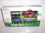 Imaginarium Wooden Train Battery Powered Forward & Reverse Steam Engine Set New!. Fixed Price $38.00.