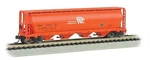Bachmann Canadian Cylindrical 4-BAY Grain Hopper Gatx Rail Canada Cglx # 19156. Fixed Price $40.98.