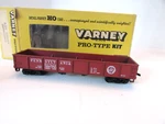 Varney Pro Type Kit Built G101 Gondola Pennsylvania Red #357621 Boxed E2. Fixed Price $12.95.
