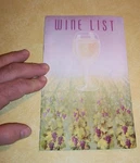Vtg Paper Restaurant Menu Wine Drink List Jos Garneau Broadway New York Wwii Era. Fixed Price $34.56.