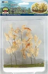 Jtt Beige Green Woods Edge Trees 4''-5.5'' (5) Scale Model Railroad Scenery. Fixed Price $10.12.