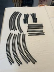 New Bright Dickensville Village Limited Replacement Track Set Of 13 Pieces. Fixed Price $22.55.
