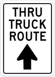 Up Arrow Truck Route Metal Tin Sign For Garage Shop Wall Decor 12X8 Inch. Fixed Price $14.40.