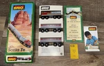 Rare Vintage 1997 Brio Santa Fe Train 33423 Box With Papers. Fixed Price $125.00.