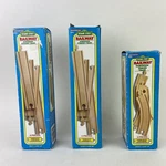 Nos Tootsietoy Sesame Street Hardwood Train Railway Straight & Curved Track Brio. Fixed Price $18.45.