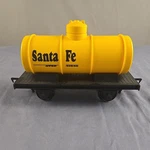 Eztec Silverado Express Oil Tanker Santa Fe Atsp 41045 Gauge Model Train Car. Fixed Price $14.99.