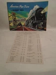 Original 1952 American Flyer Trains & Toys Full Color Catalog Price List Mint. Fixed Price $49.99.