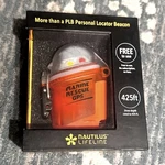 New! Nautilus Life-line Marine Rescue Gps Personal Locator Beacon Still Box. Fixed Price $180.00.