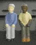 Broadway Limited 1004 Ho Scale Engineer & Fireman Figure Set (2). Fixed Price $9.99.