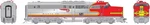 Rapido Trains 023045 Ho At&sf PA-1 Diesel Locomotive Dc/silent #51L. Fixed Price $229.71.