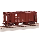 Bachmann Scale Santa Fe #87515 PS-2 Covered Hopper Train Car Maroon 73501. Fixed Price $64.99.