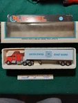 Lionel United States Coast Guard Tractor And Trailer. Fixed Price $29.00.