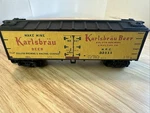 Custom Made Ho Scale Karlsbrau Yellow Beeer Reefer From Duluth Brewing Company. Fixed Price $33.00.