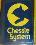 Microscale Ho #10036 Chessie System - Cat Image, Blue Background With Yellow. Fixed Price $13.05.