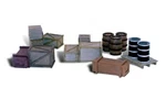 New Woodland Scenics Accents Assorted Crates Train Figures A2739. Fixed Price $28.99.