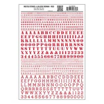 Woodland Scenics MG753 Stencil & Block Roman Red. Fixed Price $8.09.