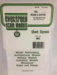 Evergreen Scale Models Board & Batten .125IN .32CM 4544. Fixed Price $9.98.