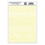 Woodland Scenics MG749 Numbers 45? Usa Gothic Yellow. Fixed Price $10.69.