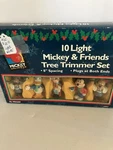 Nicky And Friends 10 Light Tree Trimmer Set. Fixed Price $15.00.