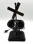 American Train Signal Railroad Crossing Novelty Lamp Light Toy Retro. Fixed Price $33.68.