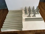 Walt Disney World Monorail Train Track Only Lot Of 28 Pieces Theme Park. Fixed Price $40.50.