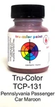 Tru-color TCP-131 Prr Pennsylvania Passenger Maroon Oz Paint Bottle. Fixed Price $8.49.