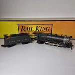 Rail King Mth 30-1164-0 O-gauge Pennsylvania Mikado Steam Engine Locomotive. Fixed Price $134.99.