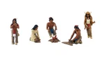 Woodland Scenics SP4443 Scene-a-rama Setters Native Americans. Fixed Price $9.99.
