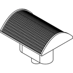 Athearn Ho Scale Engine Spark Arrestor Curved Top Pieces 01267. Fixed Price $29.72.