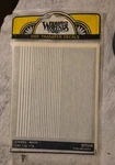 Woodland Scenics DT514 White Stripes Dry Transfer Decals, Easy, No Mess. Fixed Price $6.74.