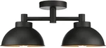Vintage Semi-flush Ceiling Light Fixtures For Living Room, Kitchen, Hallway. Fixed Price $133.99.