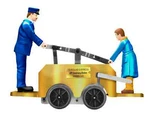 Lionel 2435200 The Polar Express Gold Edition Windup Handcar. Fixed Price $229.99.