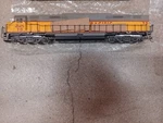 Morton Set 6 Kitbashed Model Train W/DD40 Dual Motor And Double Stack Cars. Fixed Price $300.00.