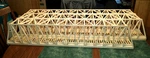 Gauge Handmade Cherry Thru Truss Bridges 1-42" 2-48" W/ Oak Ties. Fixed Price $306.00.