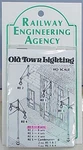 HO/HON3 Old Time Lighting Wall Mount Wiseman Railway Engineering Agency REA-1. Fixed Price $9.95.