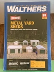 Walthers Ho 933-4123 Metal Yard Sheds Unopened. Fixed Price $25.00.