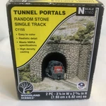 Woodland Scenics C1155 Scale Random Stone Single Track Tunnel Portal/new. Fixed Price $14.75.