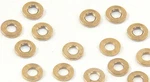 Walthers 947-1273 #2-56 Brass Washers Od .188" Id .094" .025" Thick (16)'. Fixed Price $5.39.